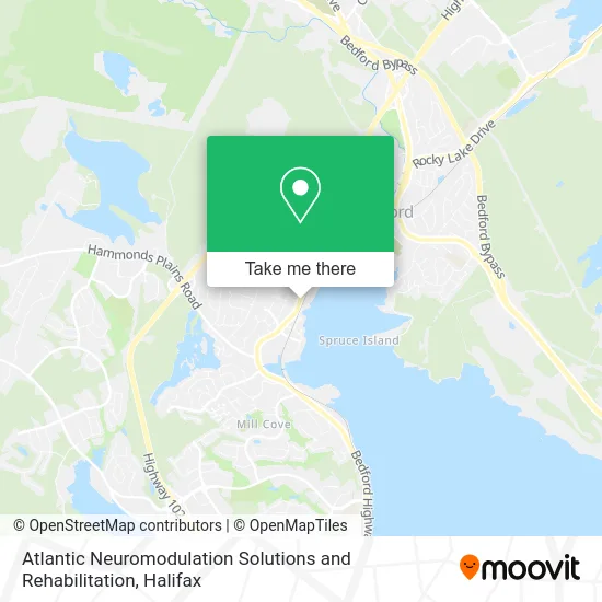 Atlantic Neuromodulation Solutions and Rehabilitation map