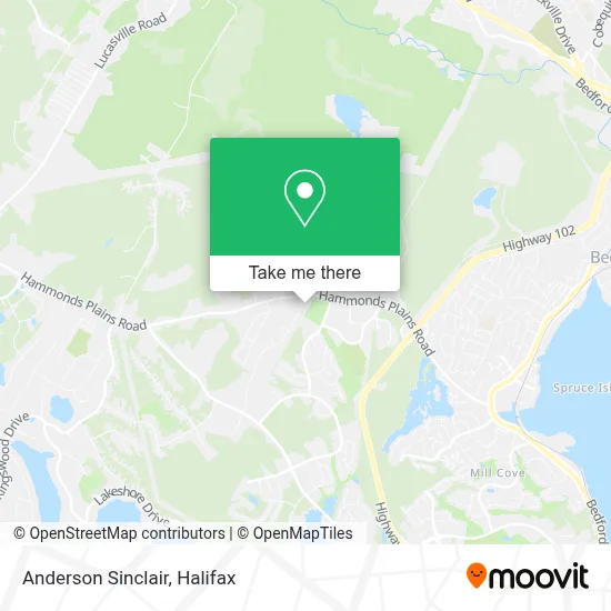 Anderson Sinclair map