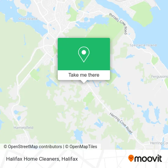Halifax Home Cleaners map