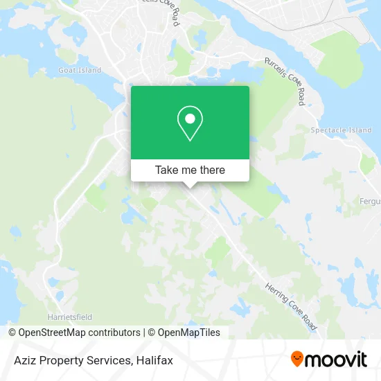 Aziz Property Services map