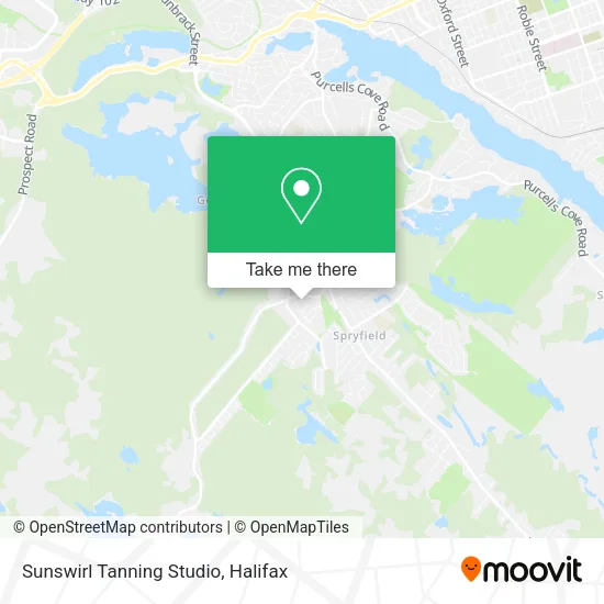 Sunswirl Tanning Studio map