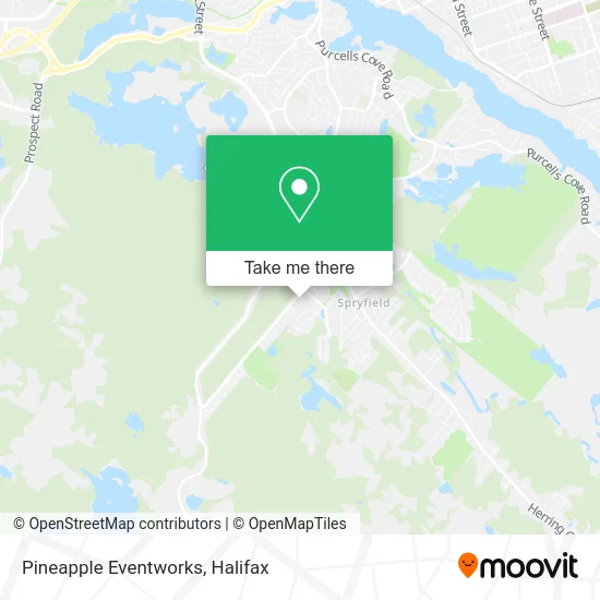 Pineapple Eventworks map