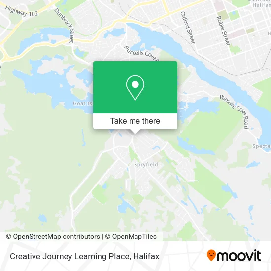 Creative Journey Learning Place map