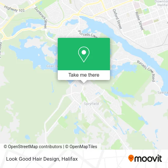 Look Good Hair Design map