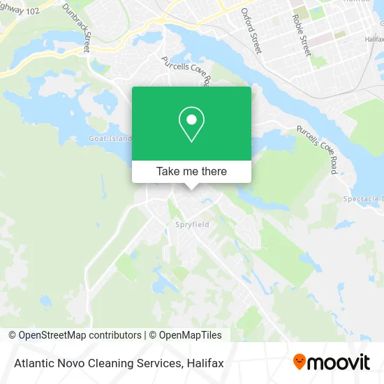 Atlantic Novo Cleaning Services map