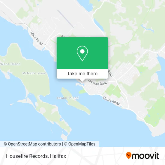 Housefire Records map