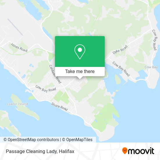 Passage Cleaning Lady map