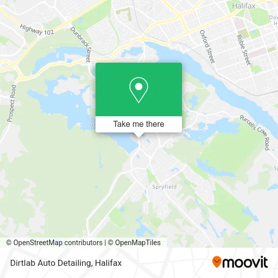 Dirtlab Auto Detailing map