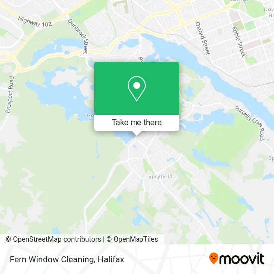 Fern Window Cleaning map