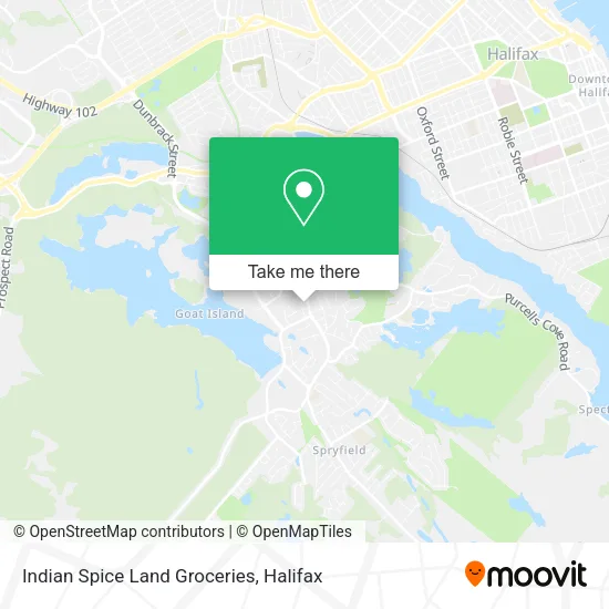 Indian Spice Land Groceries map