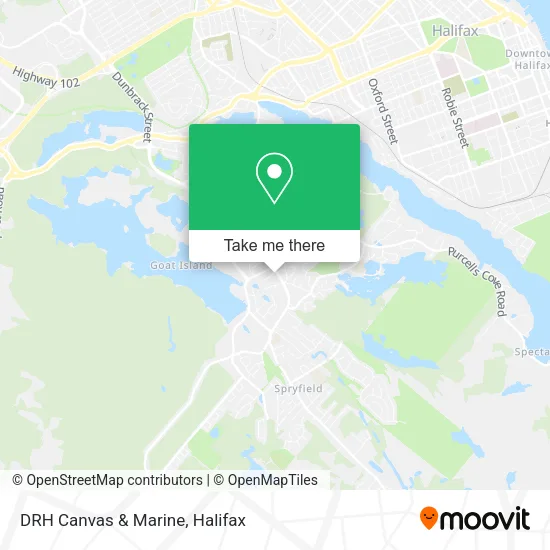 DRH Canvas & Marine map