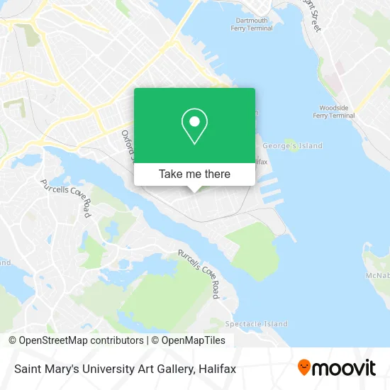 Saint Mary's University Art Gallery map