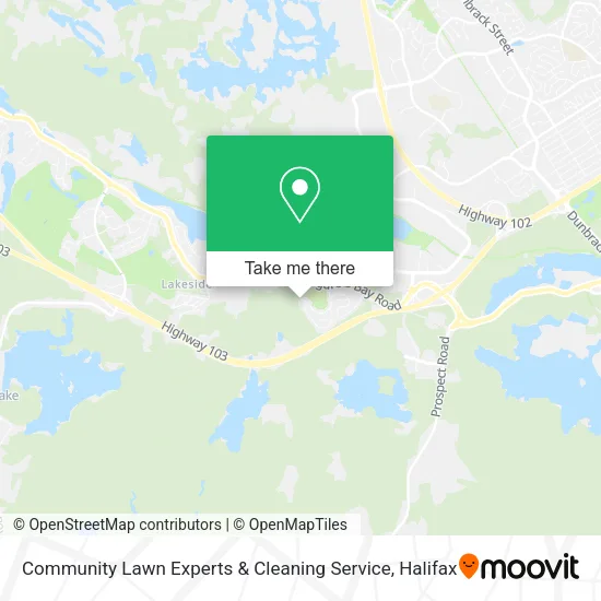 Community Lawn Experts & Cleaning Service map