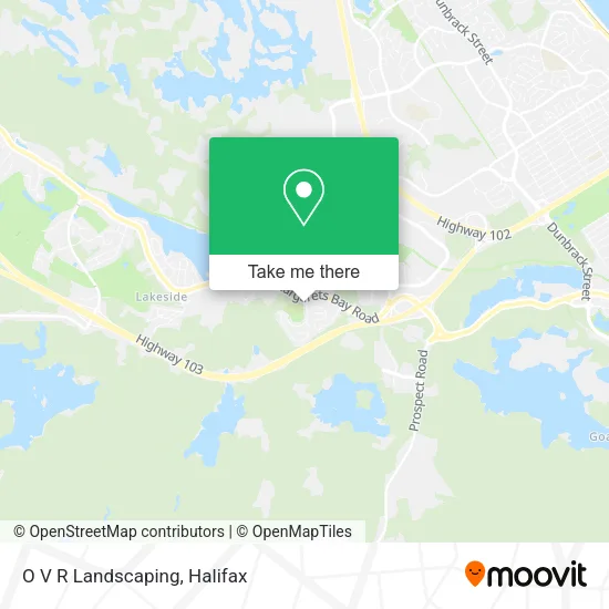 O V R Landscaping map