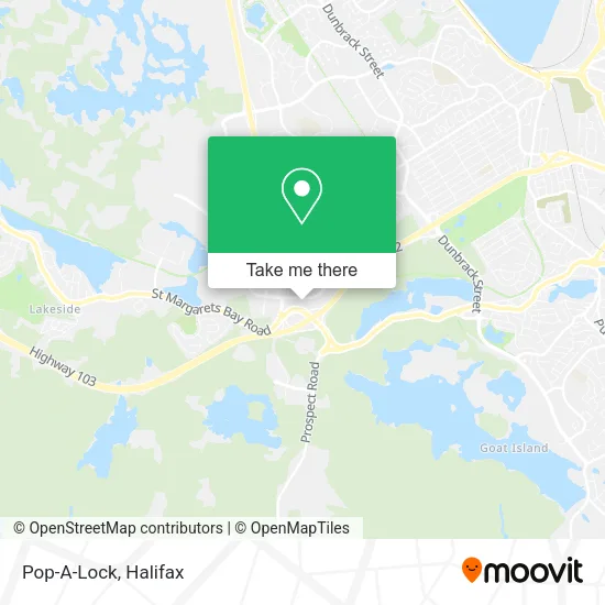 Pop-A-Lock map