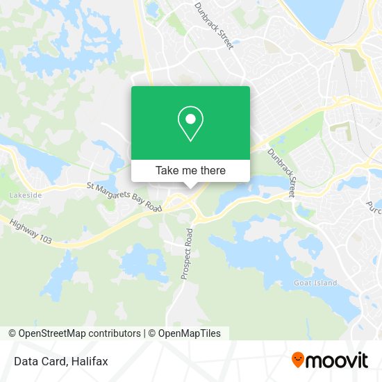 Data Card map
