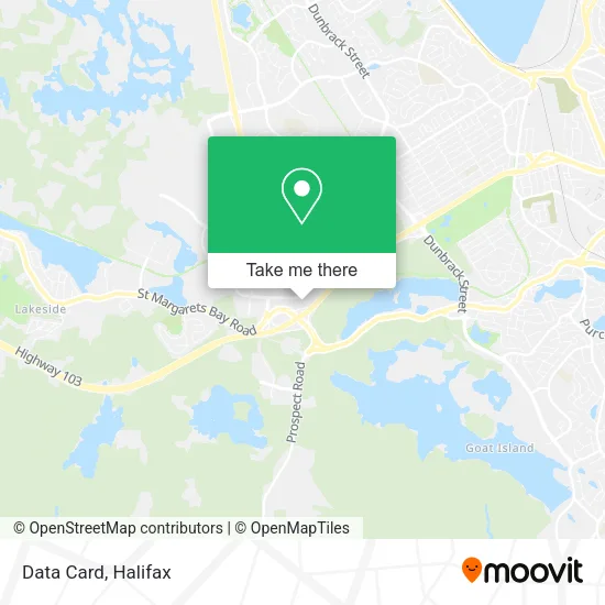 Data Card map