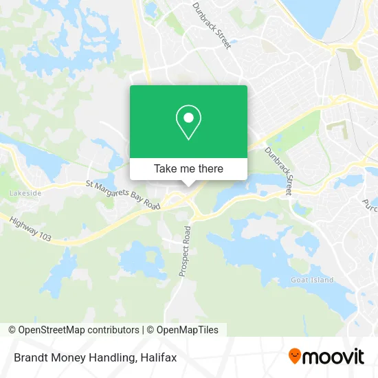 Brandt Money Handling map