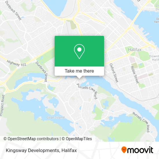 Kingsway Developments map