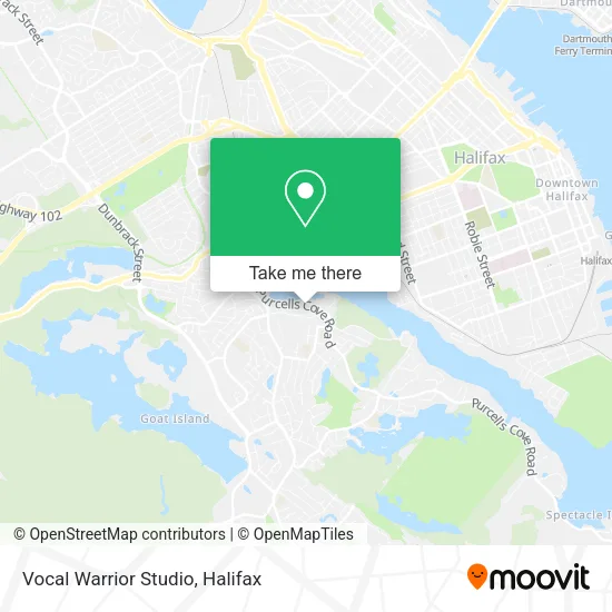 Vocal Warrior Studio map
