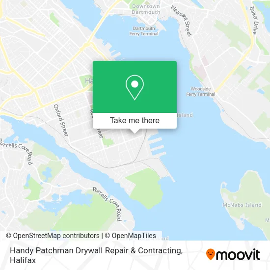 Handy Patchman Drywall Repair & Contracting map