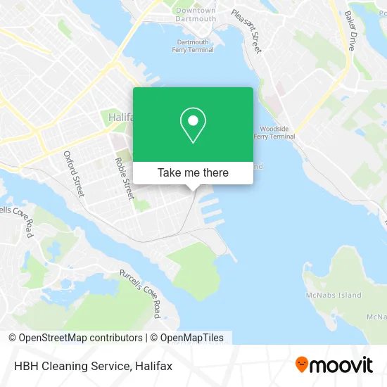 HBH Cleaning Service map