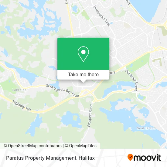 Paratus Property Management map