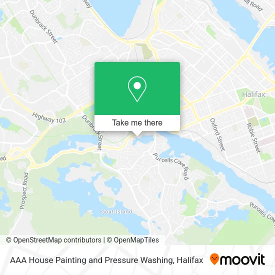 AAA House Painting and Pressure Washing map