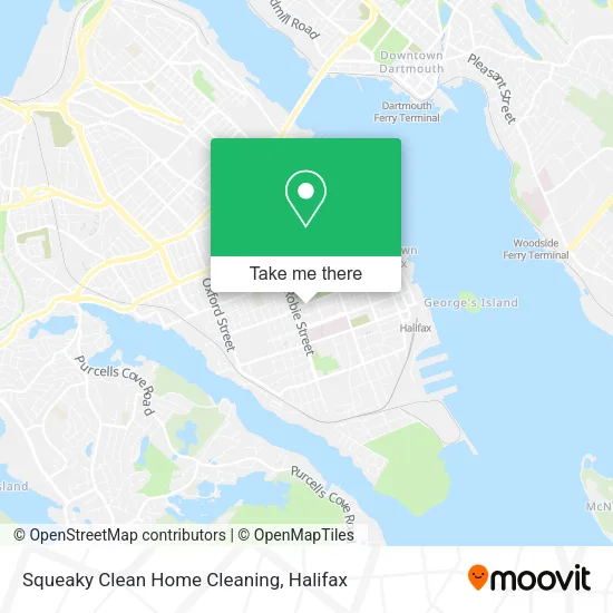Squeaky Clean Home Cleaning map