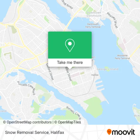 Snow Removal Service map