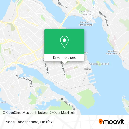 Blade Landscaping map