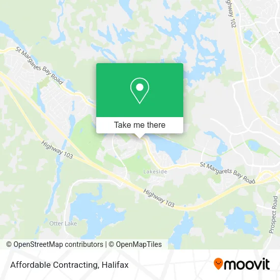 Affordable Contracting map