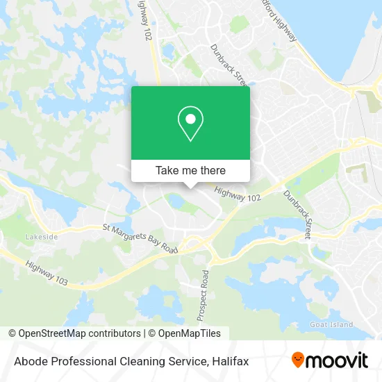 Abode Professional Cleaning Service map