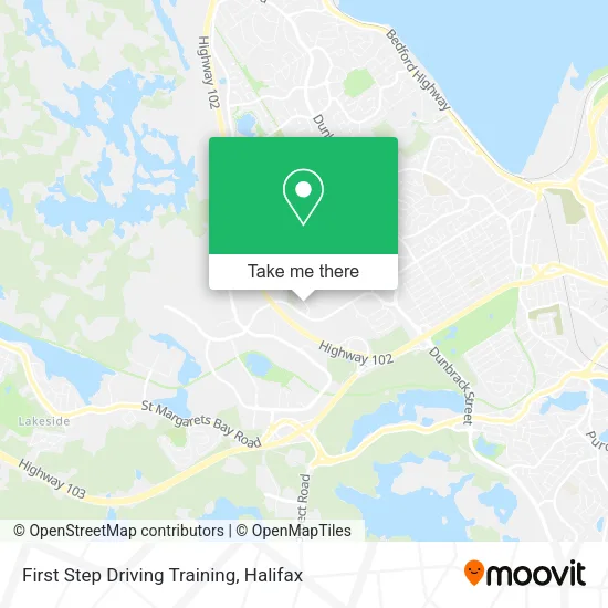 First Step Driving Training map