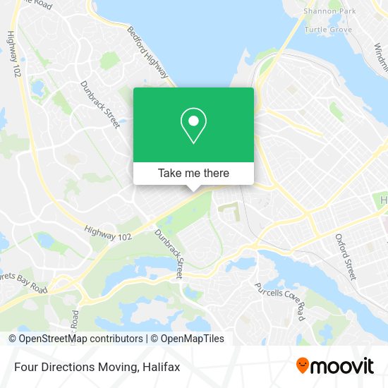 Four Directions Moving map