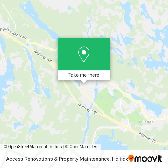 Access Renovations & Property Maintenance map