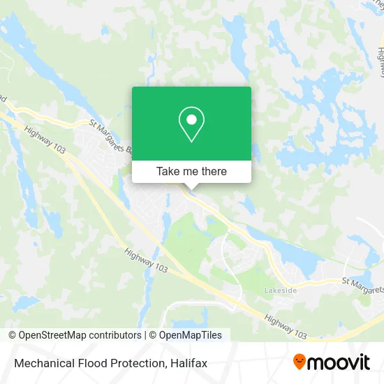 Mechanical Flood Protection map
