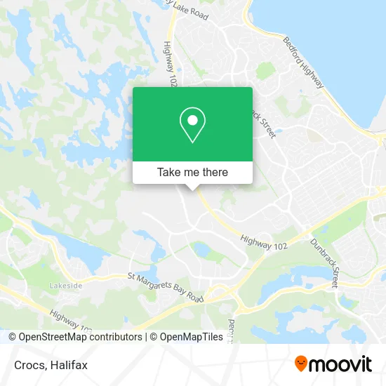 Crocs map
