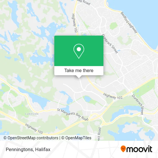 Penningtons map