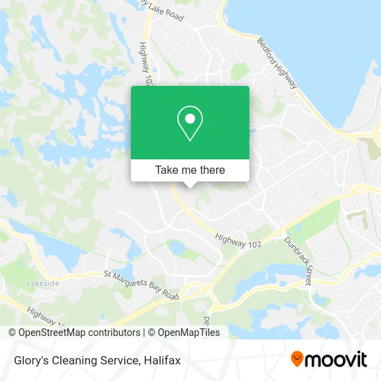 Glory's Cleaning Service map