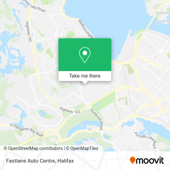 Fastlane Auto Centre map