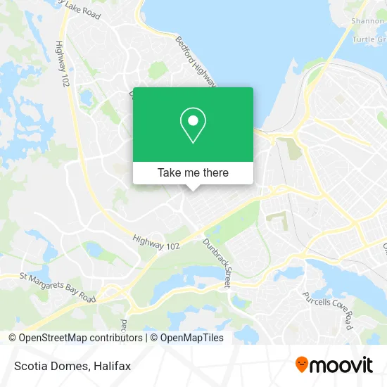 Scotia Domes map