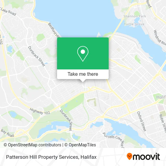 Patterson Hill Property Services map