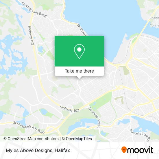 Myles Above Designs map