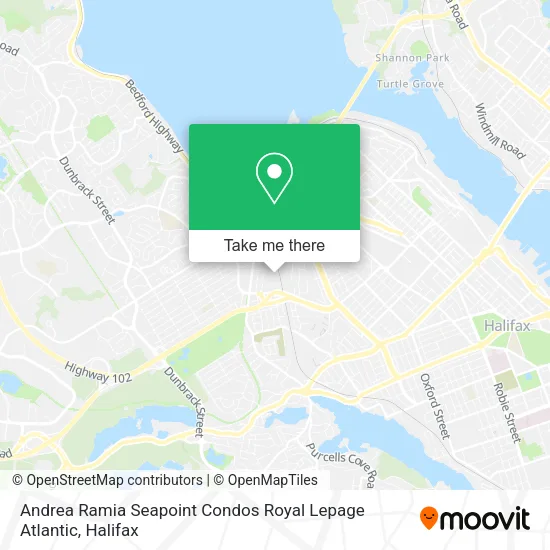 Andrea Ramia Seapoint Condos Royal Lepage Atlantic map