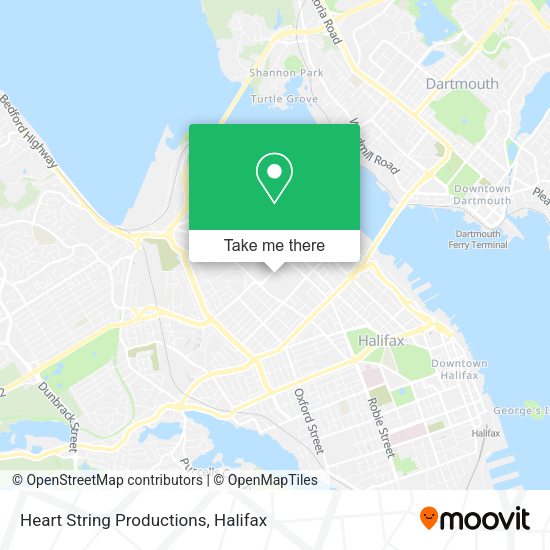 Heart String Productions map