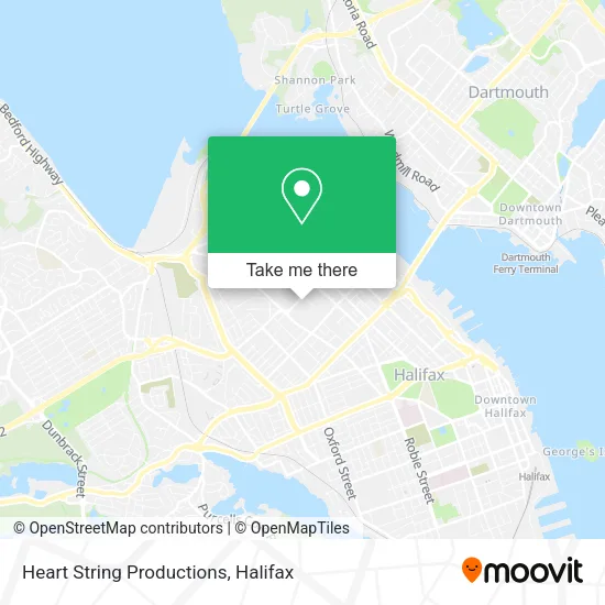 Heart String Productions map