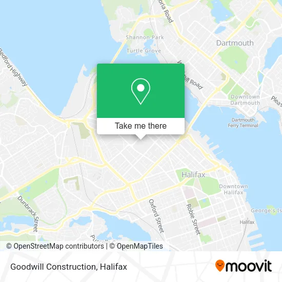 Goodwill Construction map