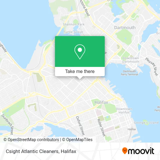 Csight Atlantic Cleaners map