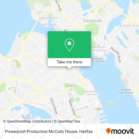 Powerpost Production McCully House map
